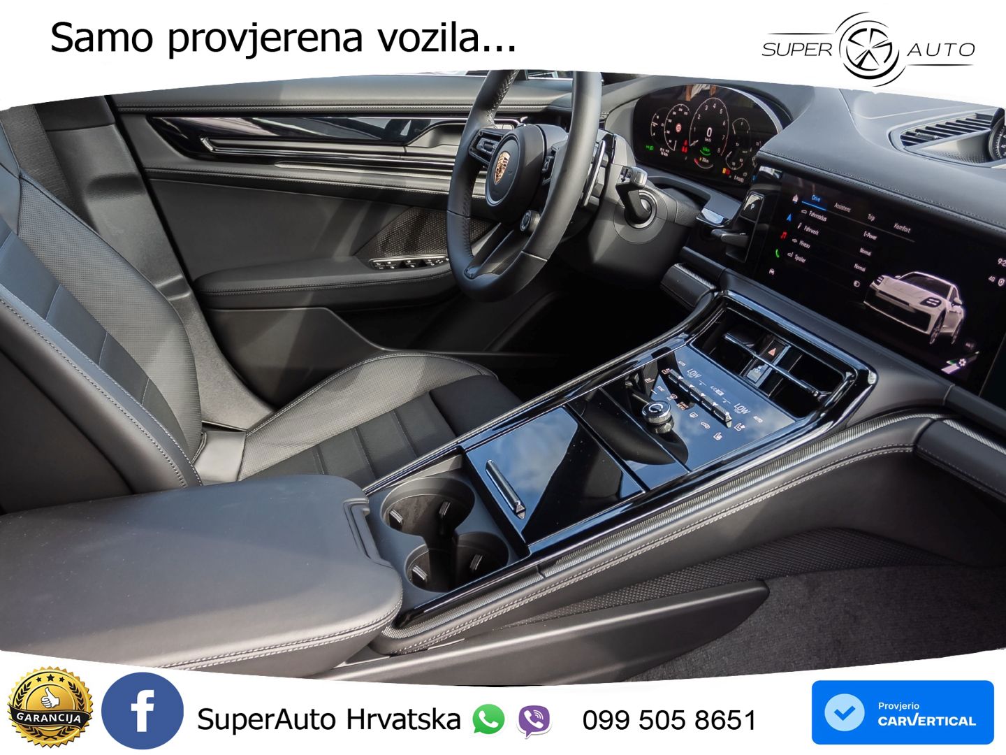 Porsche Panamera 4 2.9 V6 (470 KS) E-Hybrid PDK ZRAČNI+ACC+GR SJED+KAM+PANO