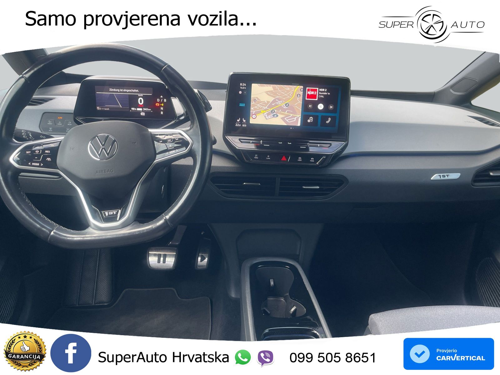 Volkswagen ID.3 Pro Performance 62 kWh (204 KS) LED+GR SJED+ACC