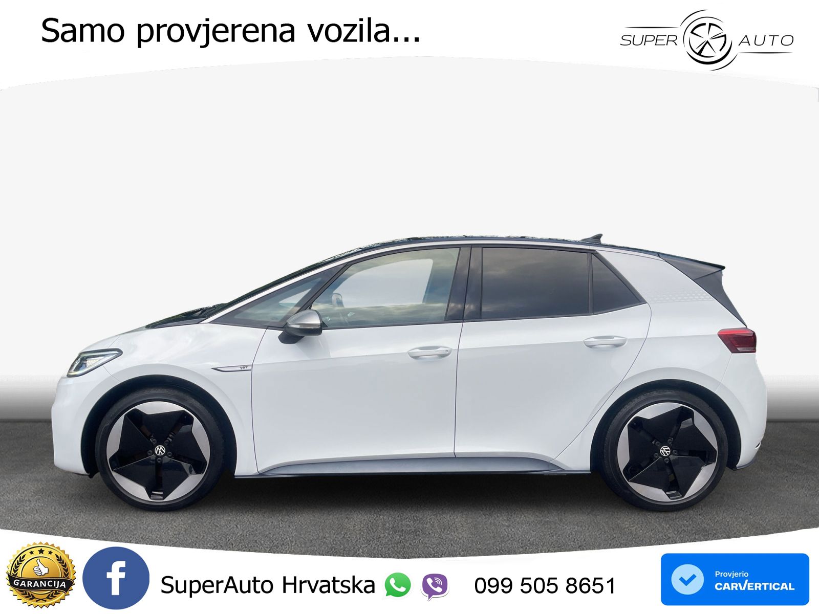 Volkswagen ID.3 Pro Performance 62 kWh (204 KS) LED+GR SJED+ACC