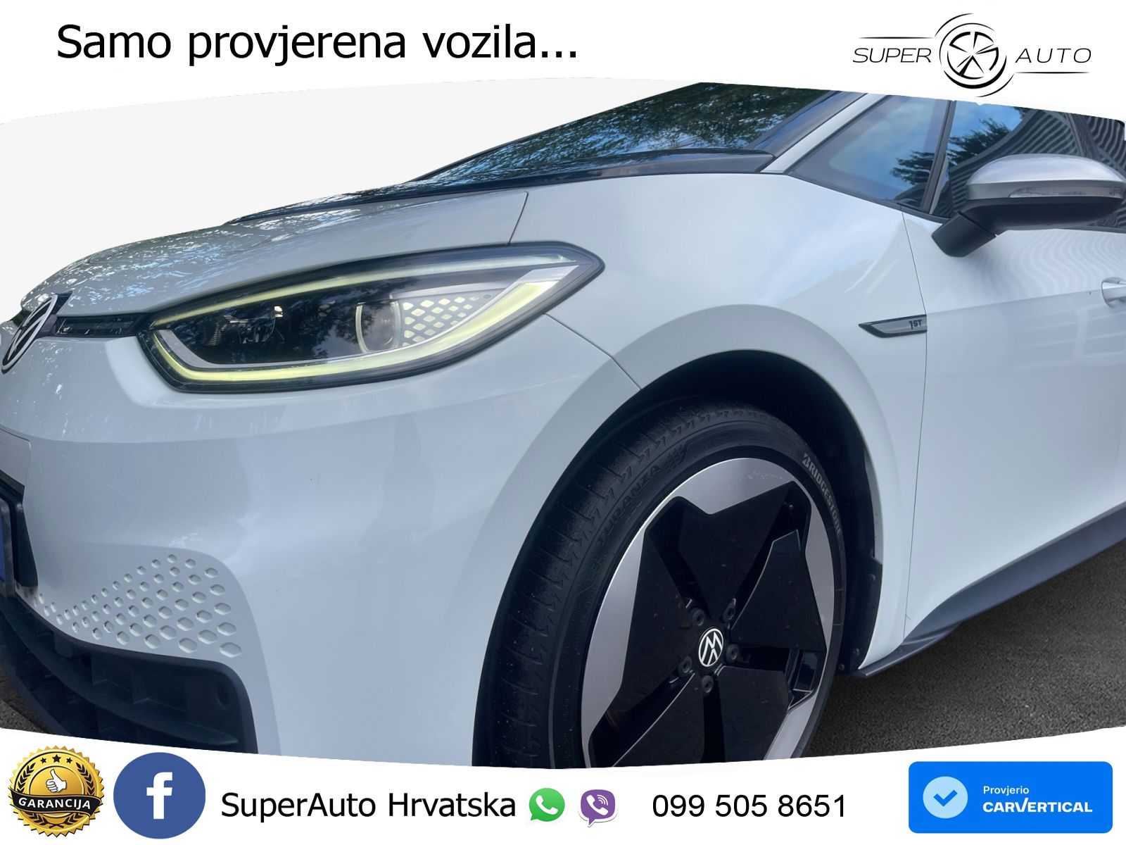 Volkswagen ID.3 Pro Performance 62 kWh (204 KS) LED+GR SJED+ACC
