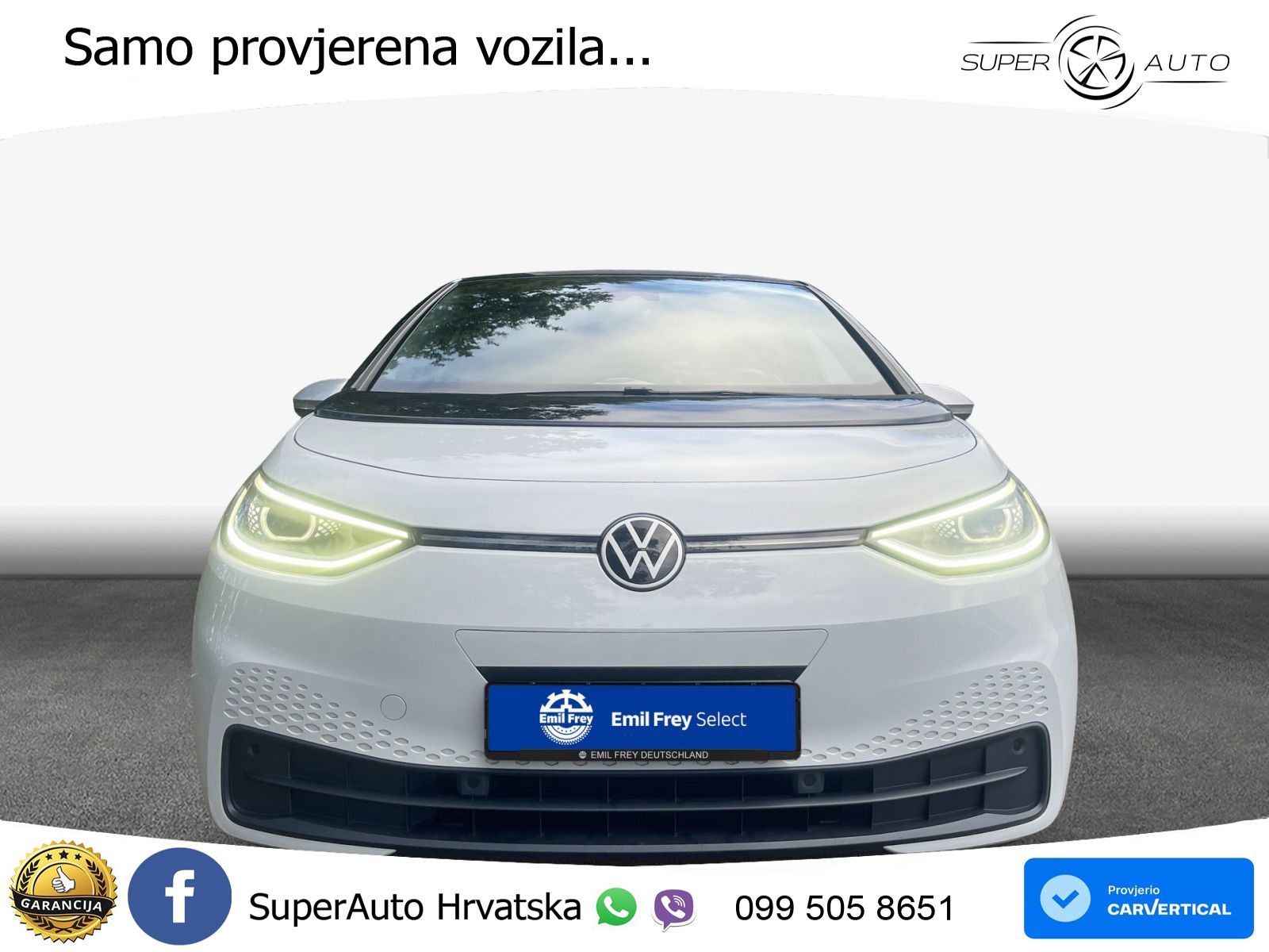 Volkswagen ID.3 Pro Performance 62 kWh (204 KS) LED+GR SJED+ACC
