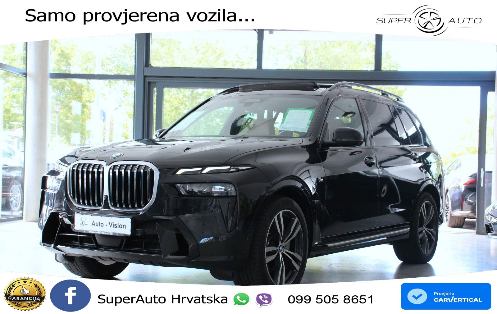 BMW X7 40d (352 KS) xDrive Steptronic M Sport LED+GR SJED+ACC
