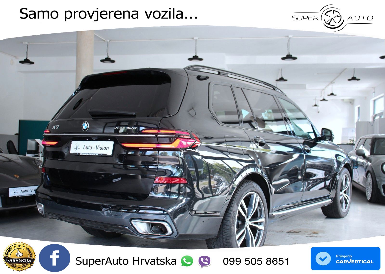 BMW X7 40d (352 KS) xDrive Steptronic M Sport LED+GR SJED+ACC