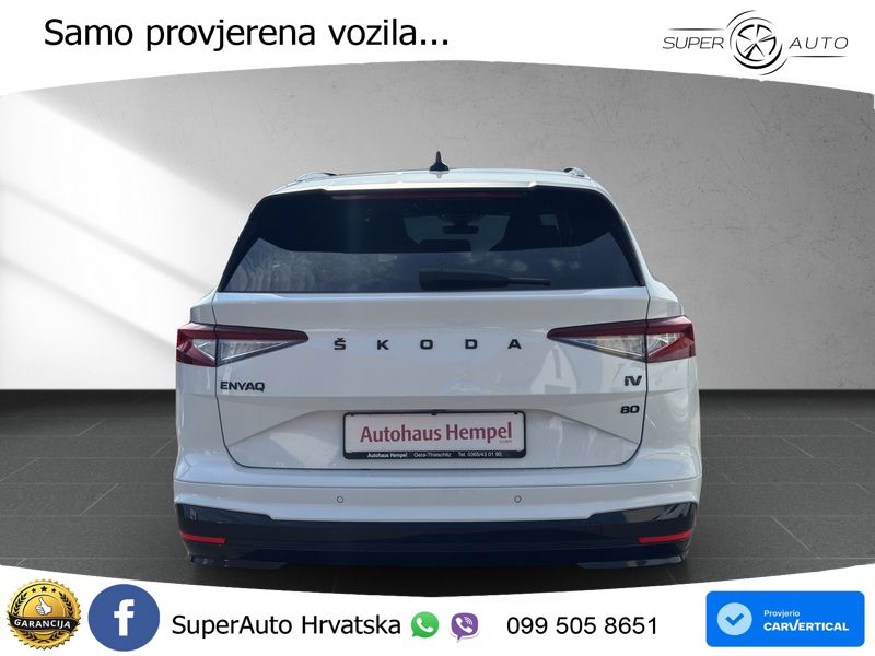 Škoda Enyaq iV 80 82 kWh (204 KS) SportLine
