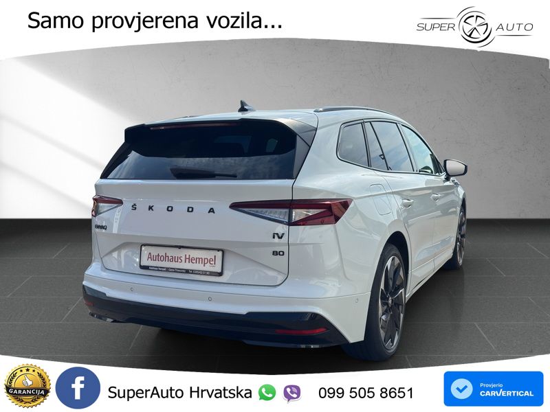 Škoda Enyaq iV 80 82 kWh (204 KS) SportLine