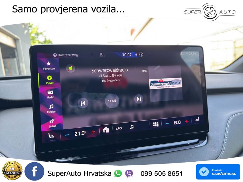Škoda Enyaq iV 80 82 kWh (204 KS) SportLine