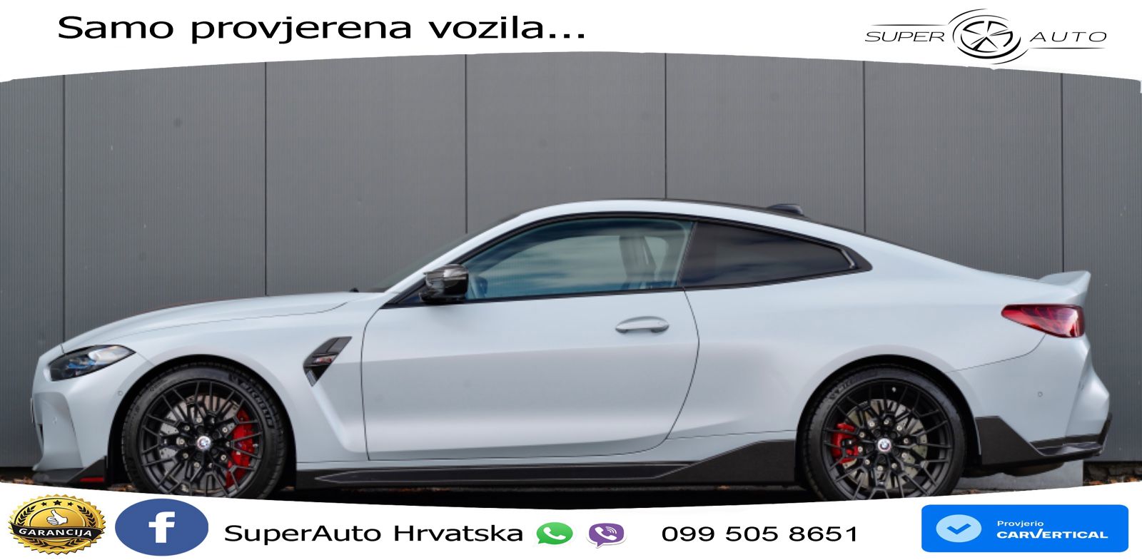 BMW M4 CS 3.0 (550 KS) Steptronic LED+GR SJED+ACC
