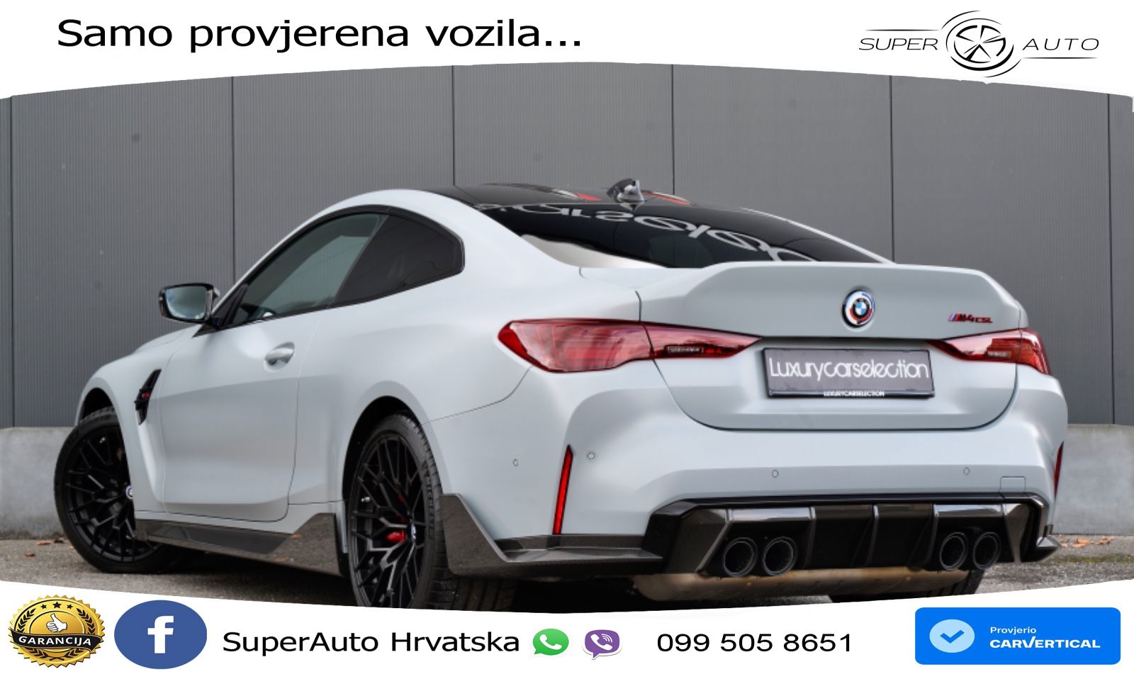 BMW M4 CS 3.0 (550 KS) Steptronic LED+GR SJED+ACC