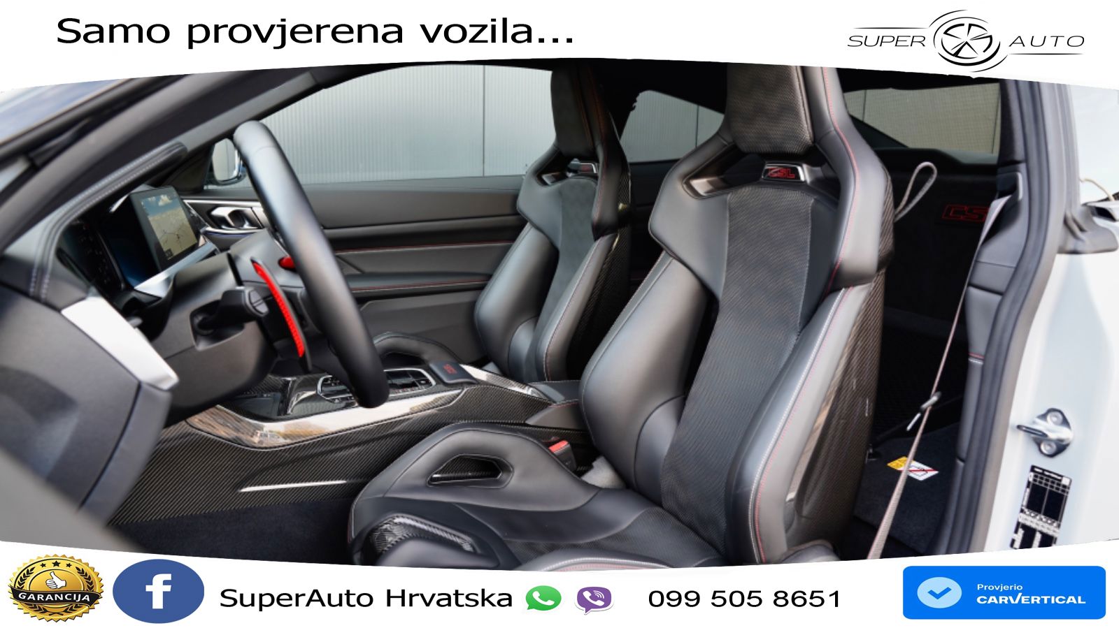 BMW M4 CS 3.0 (550 KS) Steptronic LED+GR SJED+ACC