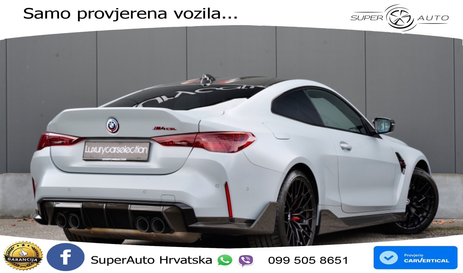 BMW M4 CS 3.0 (550 KS) Steptronic LED+GR SJED+ACC