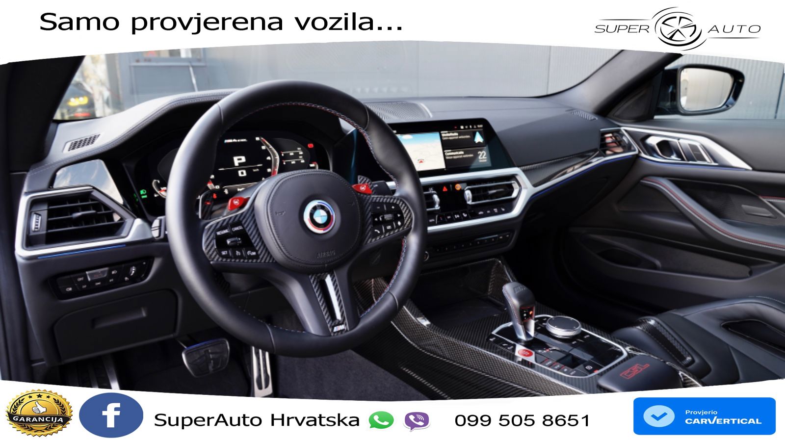 BMW M4 CS 3.0 (550 KS) Steptronic LED+GR SJED+ACC