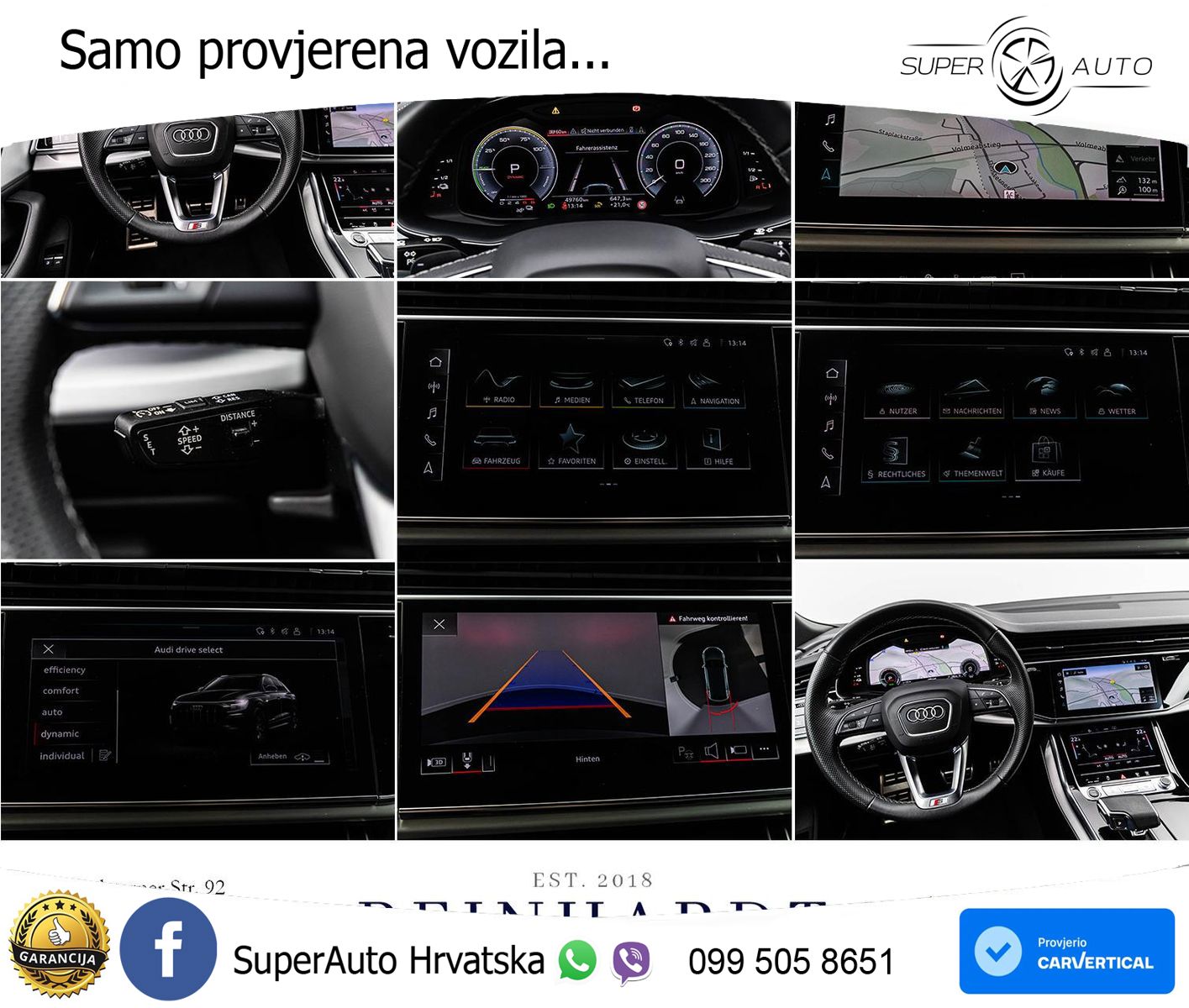 Audi Q8 55 TFSIe V6 (381 KS) quattro tiptronic