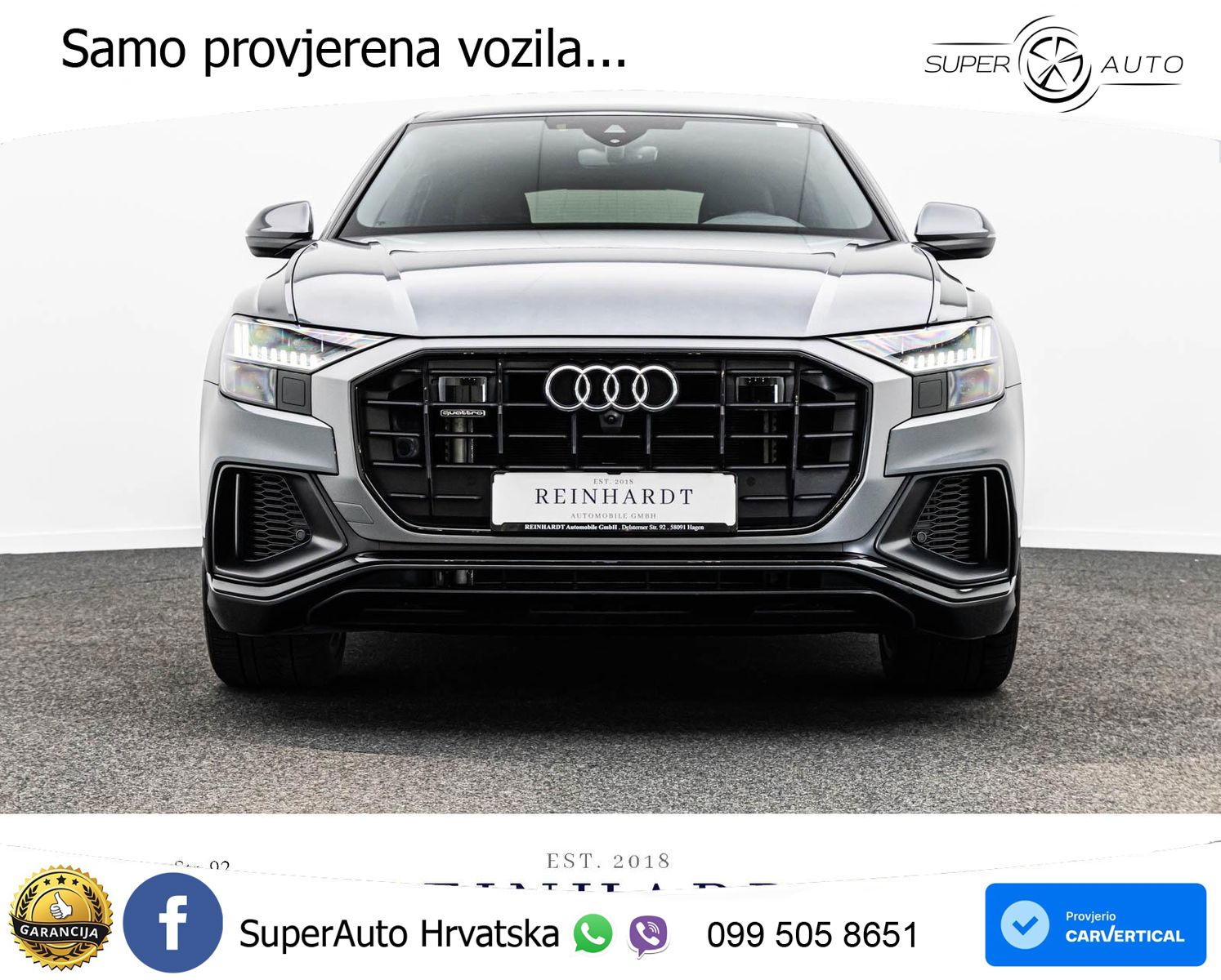 Audi Q8 55 TFSIe V6 (381 KS) quattro tiptronic