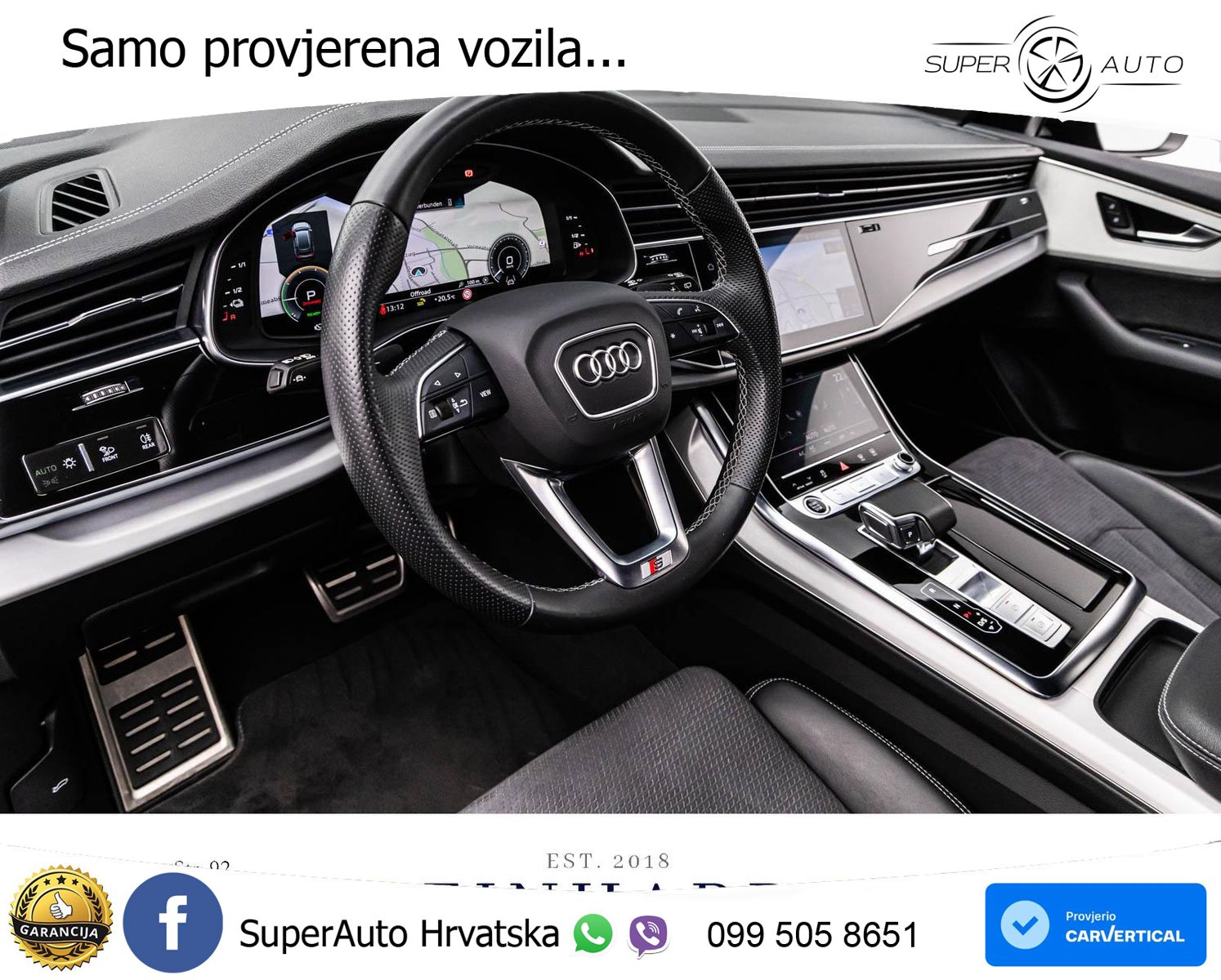 Audi Q8 55 TFSIe V6 (381 KS) quattro tiptronic