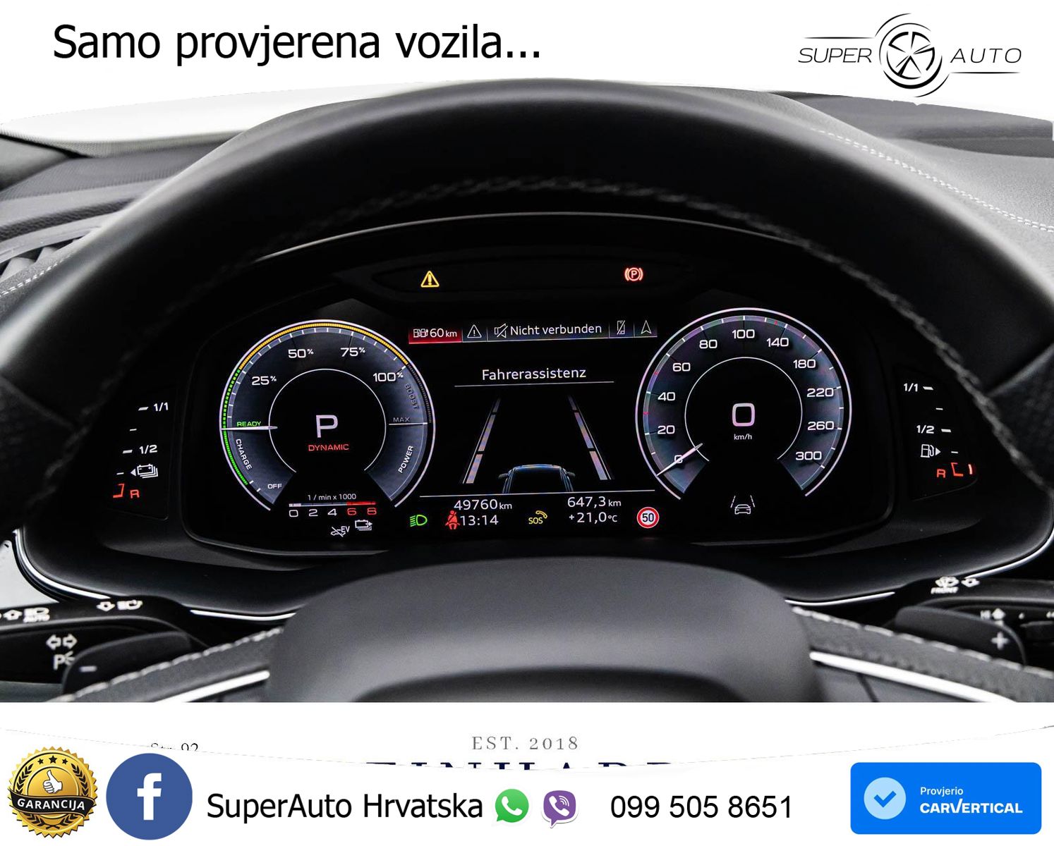 Audi Q8 55 TFSIe V6 (381 KS) quattro tiptronic