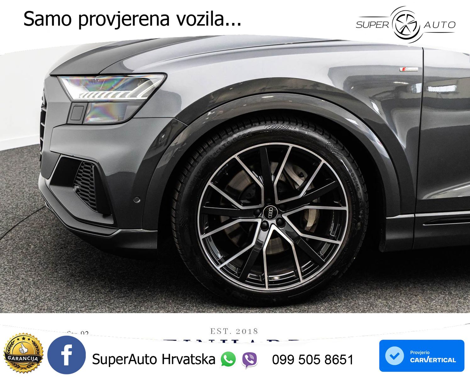 Audi Q8 55 TFSIe V6 (381 KS) quattro tiptronic