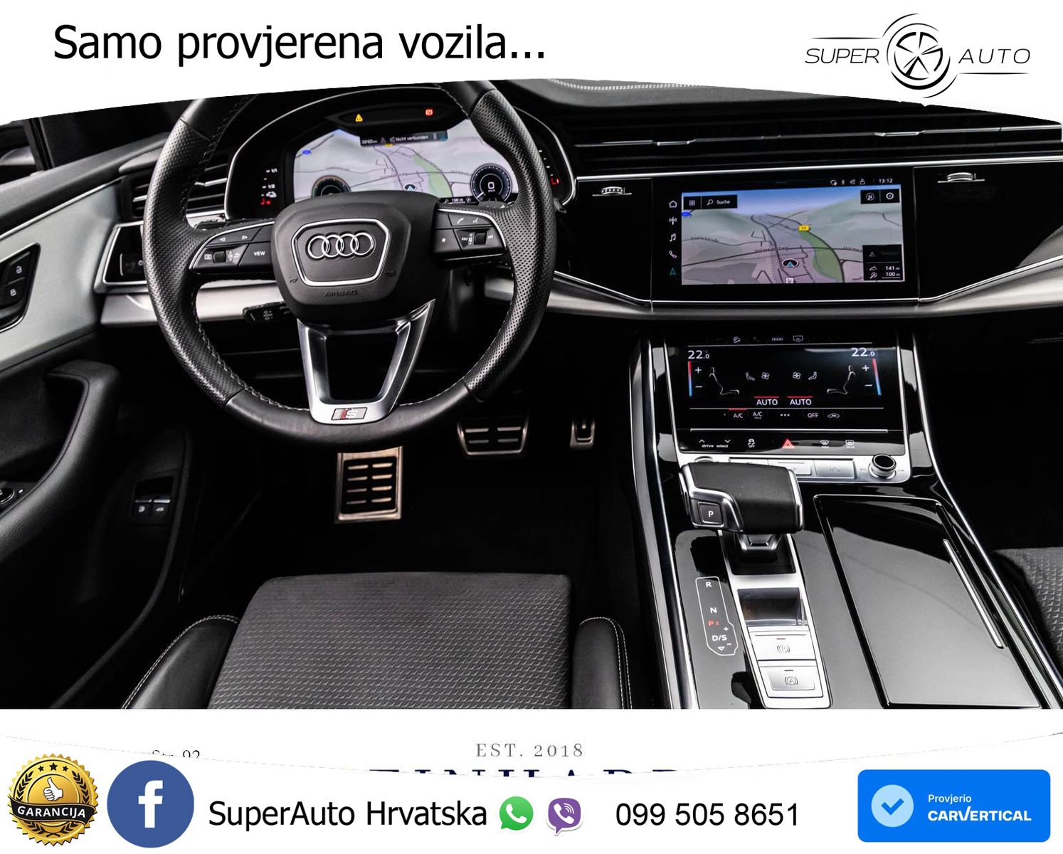 Audi Q8 55 TFSIe V6 (381 KS) quattro tiptronic