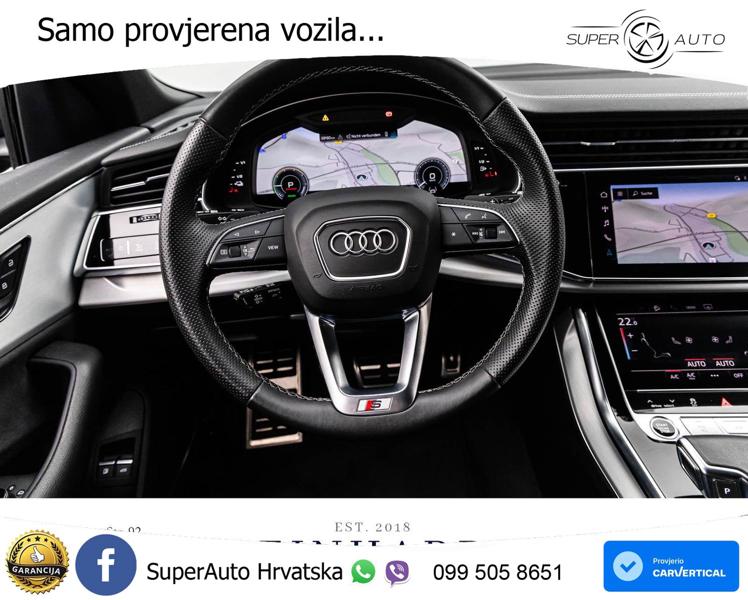 Audi Q8 55 TFSIe V6 (381 KS) quattro tiptronic