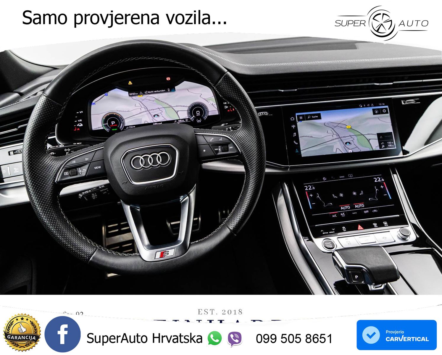 Audi Q8 55 TFSIe V6 (381 KS) quattro tiptronic