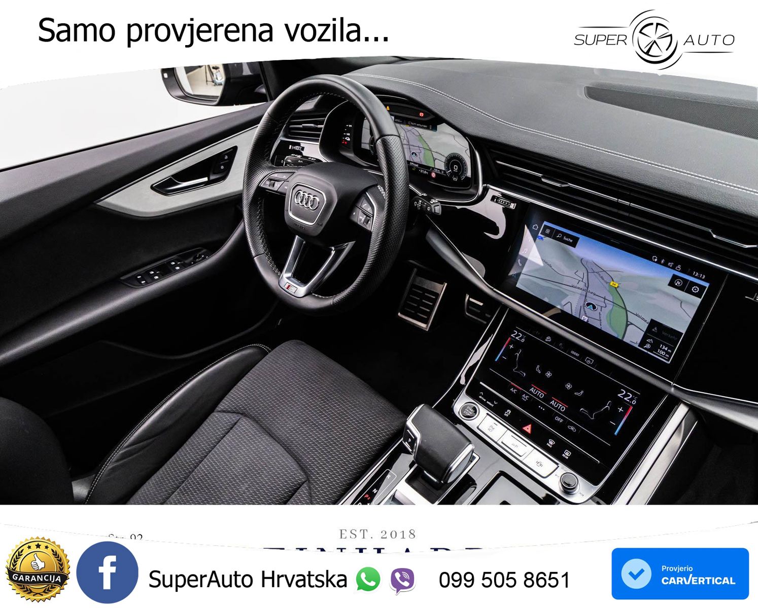 Audi Q8 55 TFSIe V6 (381 KS) quattro tiptronic