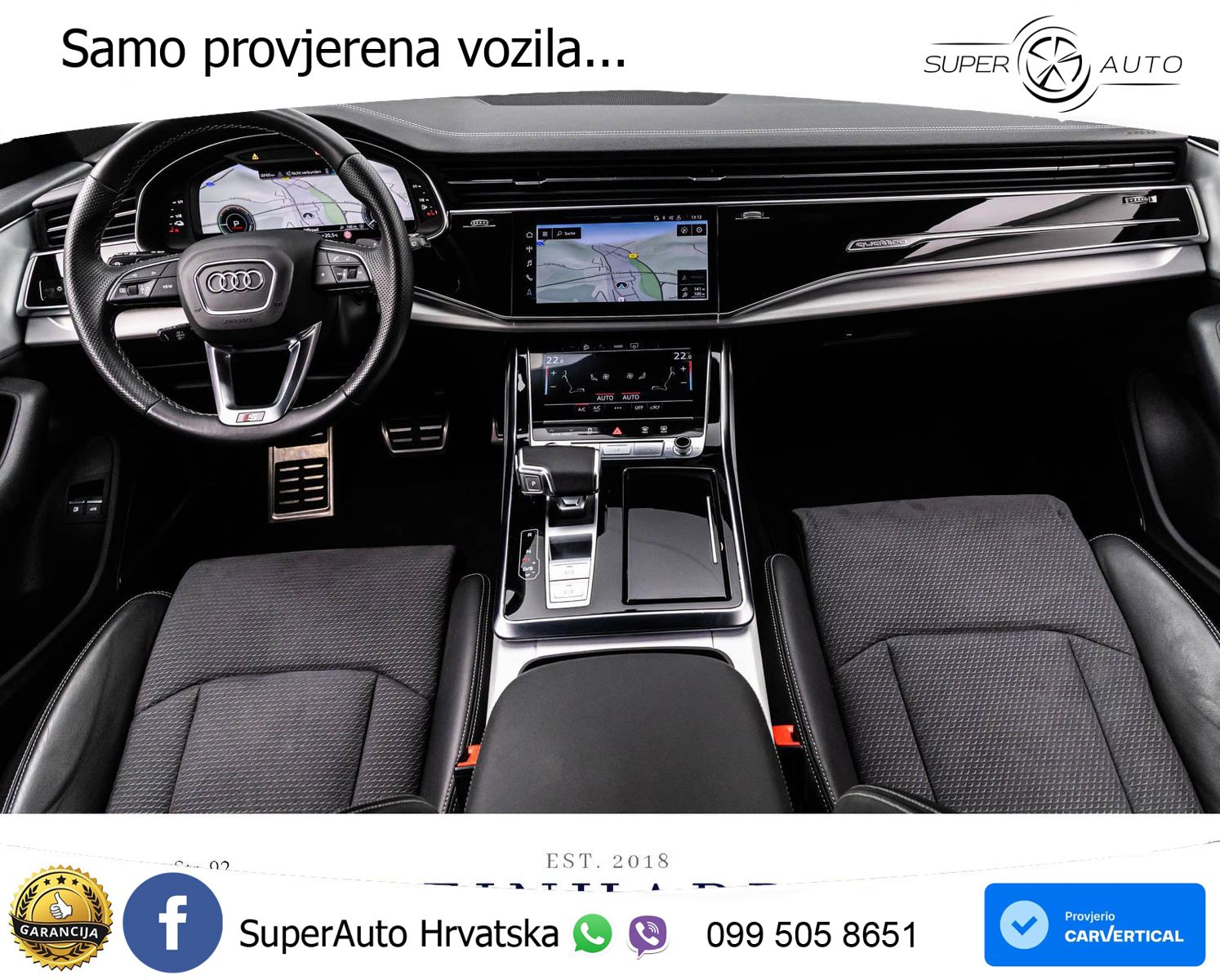 Audi Q8 55 TFSIe V6 (381 KS) quattro tiptronic