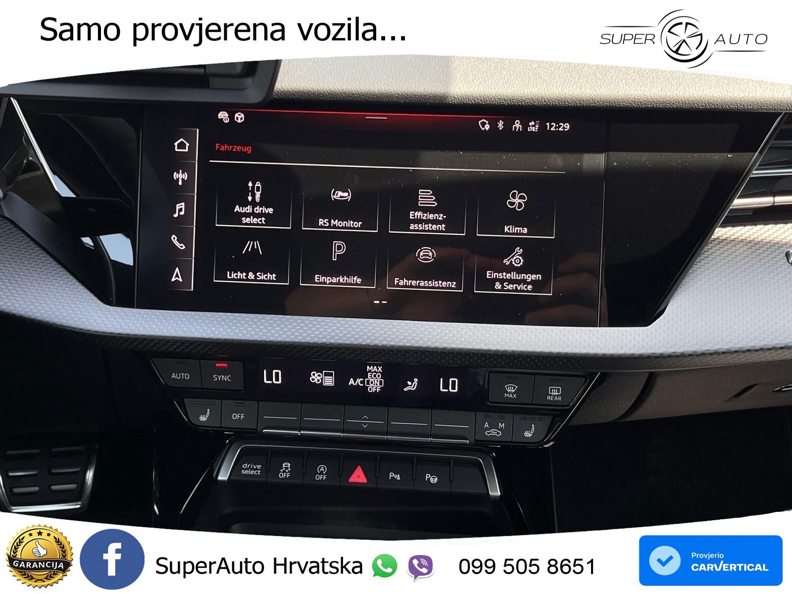 Audi RS3 Sedan 2.5 TFSI (400 KS) quattro S tronic LED+GR SJED+ACC