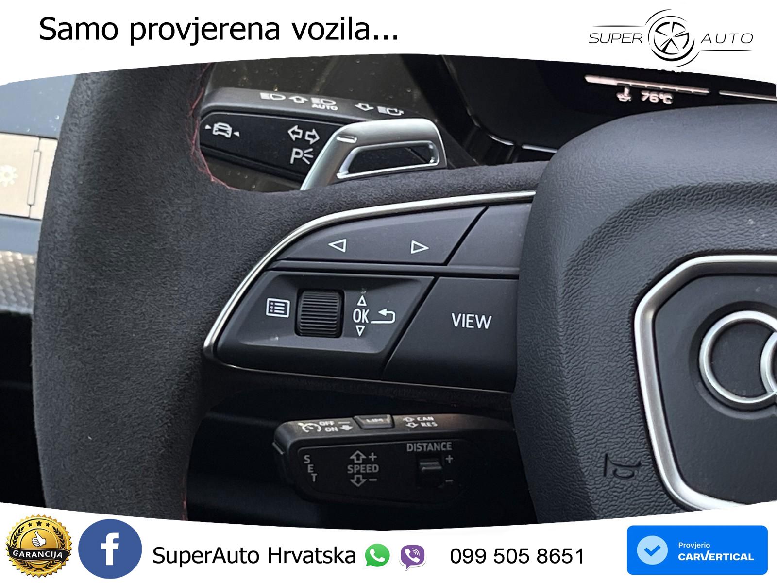 Audi RS3 Sedan 2.5 TFSI (400 KS) quattro S tronic LED+GR SJED+ACC
