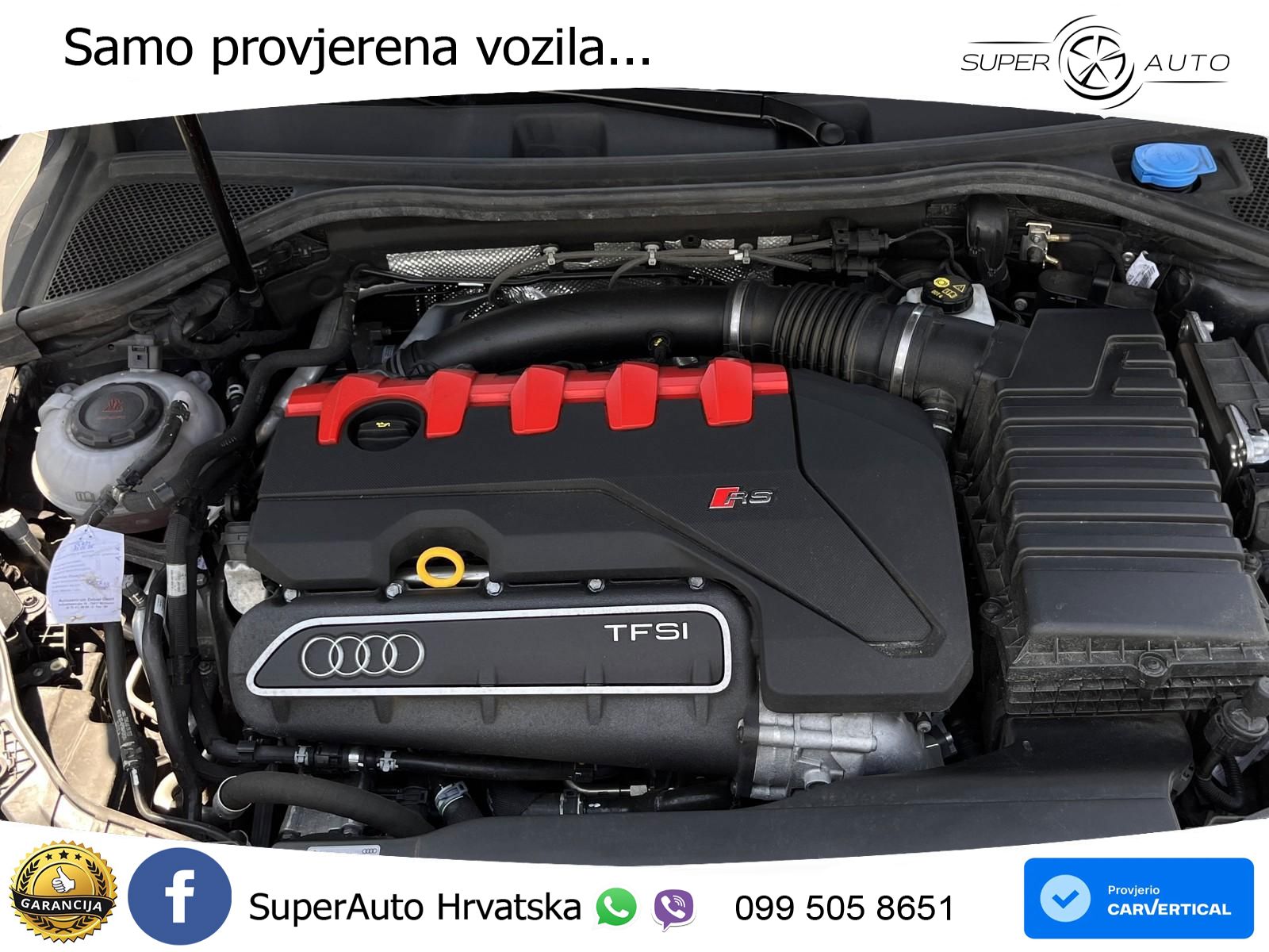Audi RS3 Sedan 2.5 TFSI (400 KS) quattro S tronic LED+GR SJED+ACC