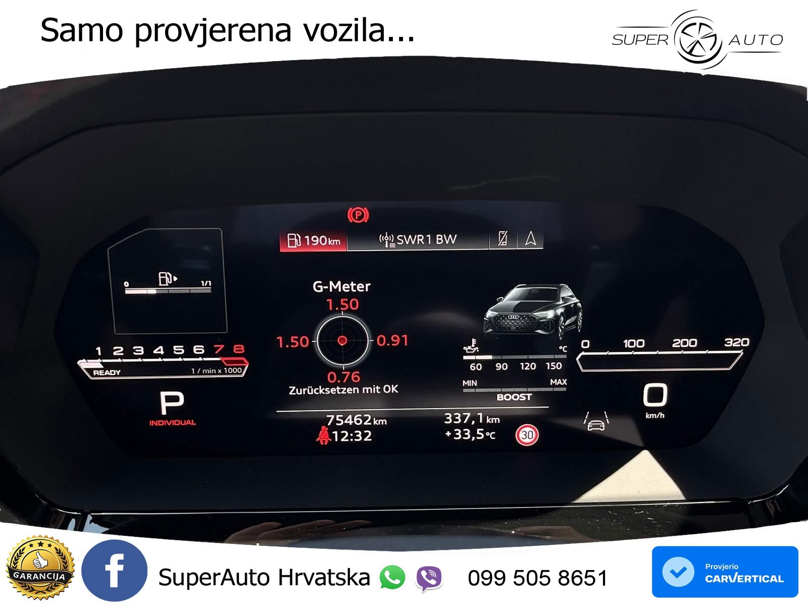 Audi RS3 Sedan 2.5 TFSI (400 KS) quattro S tronic LED+GR SJED+ACC