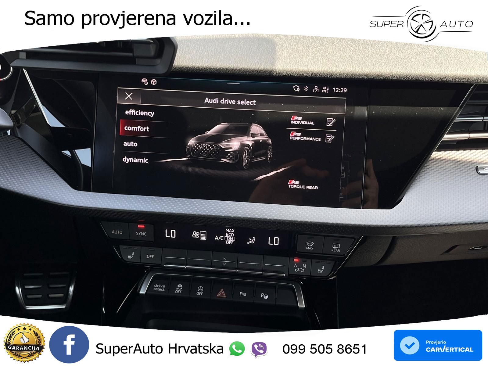 Audi RS3 Sedan 2.5 TFSI (400 KS) quattro S tronic LED+GR SJED+ACC