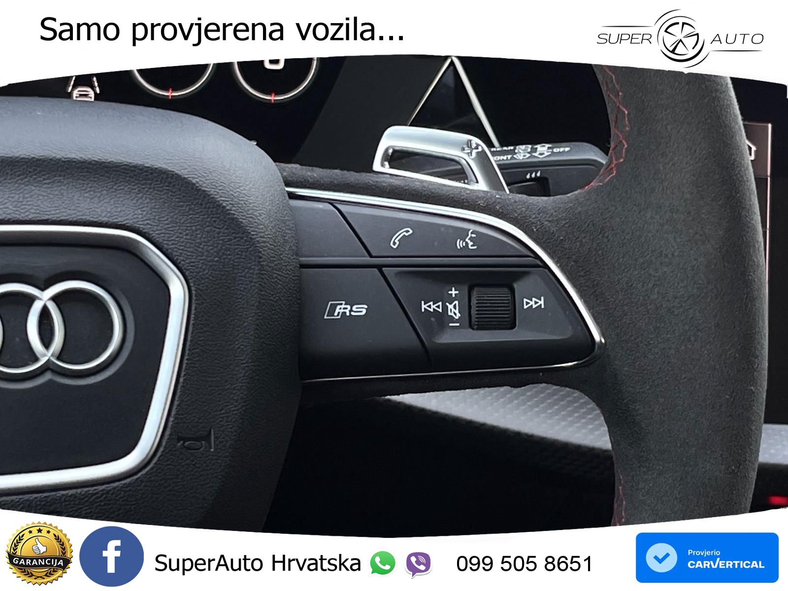 Audi RS3 Sedan 2.5 TFSI (400 KS) quattro S tronic LED+GR SJED+ACC