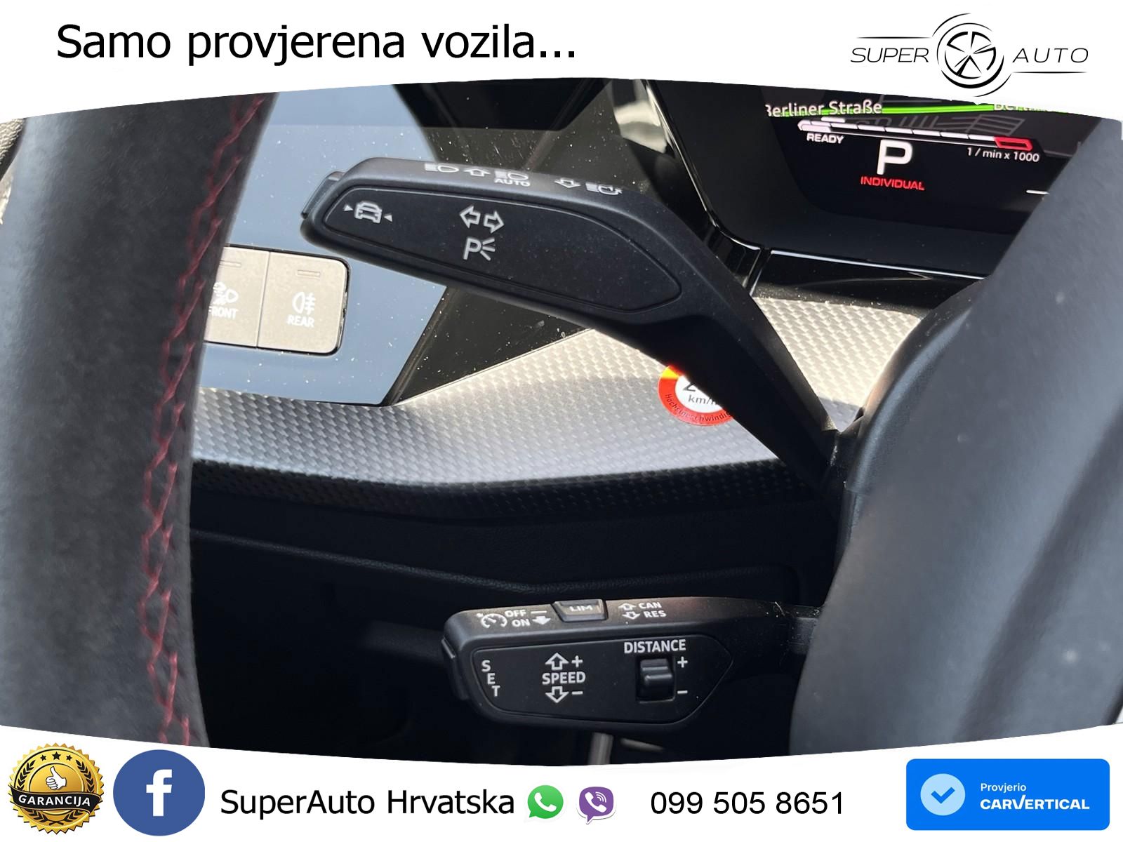 Audi RS3 Sedan 2.5 TFSI (400 KS) quattro S tronic LED+GR SJED+ACC