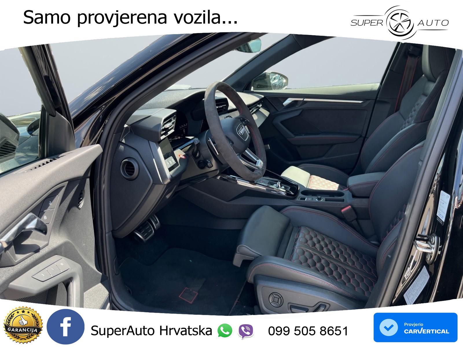 Audi RS3 Sedan 2.5 TFSI (400 KS) quattro S tronic LED+GR SJED+ACC