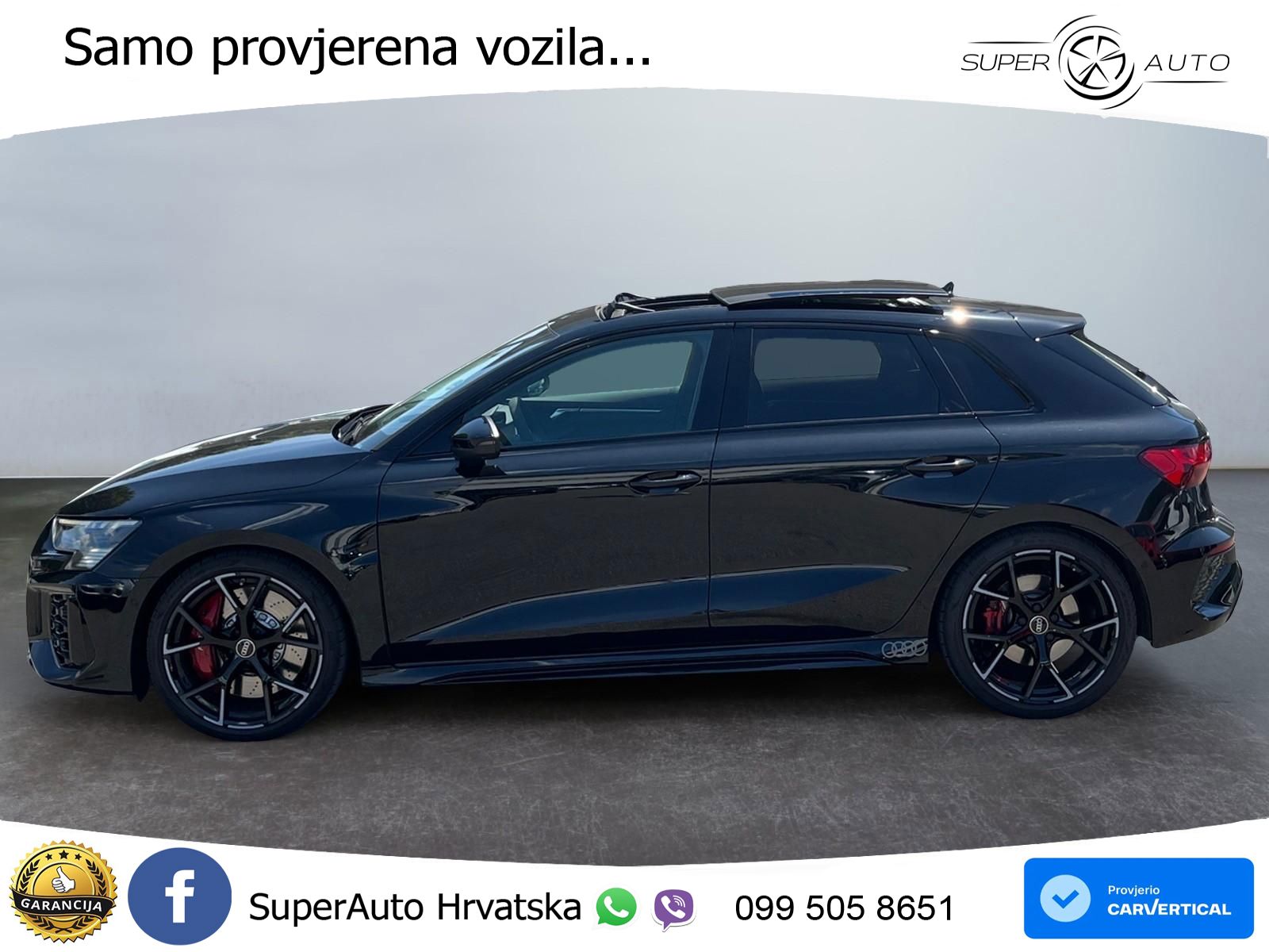Audi RS3 Sedan 2.5 TFSI (400 KS) quattro S tronic LED+GR SJED+ACC