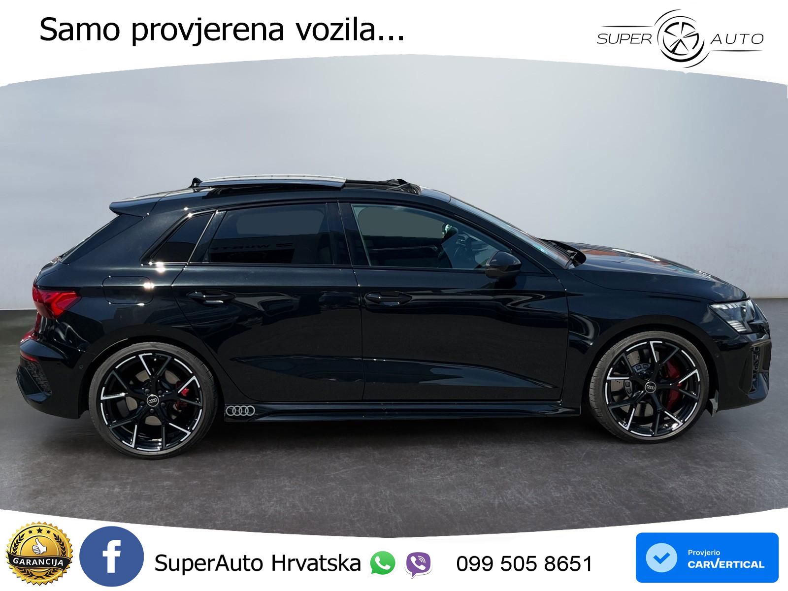 Audi RS3 Sedan 2.5 TFSI (400 KS) quattro S tronic LED+GR SJED+ACC