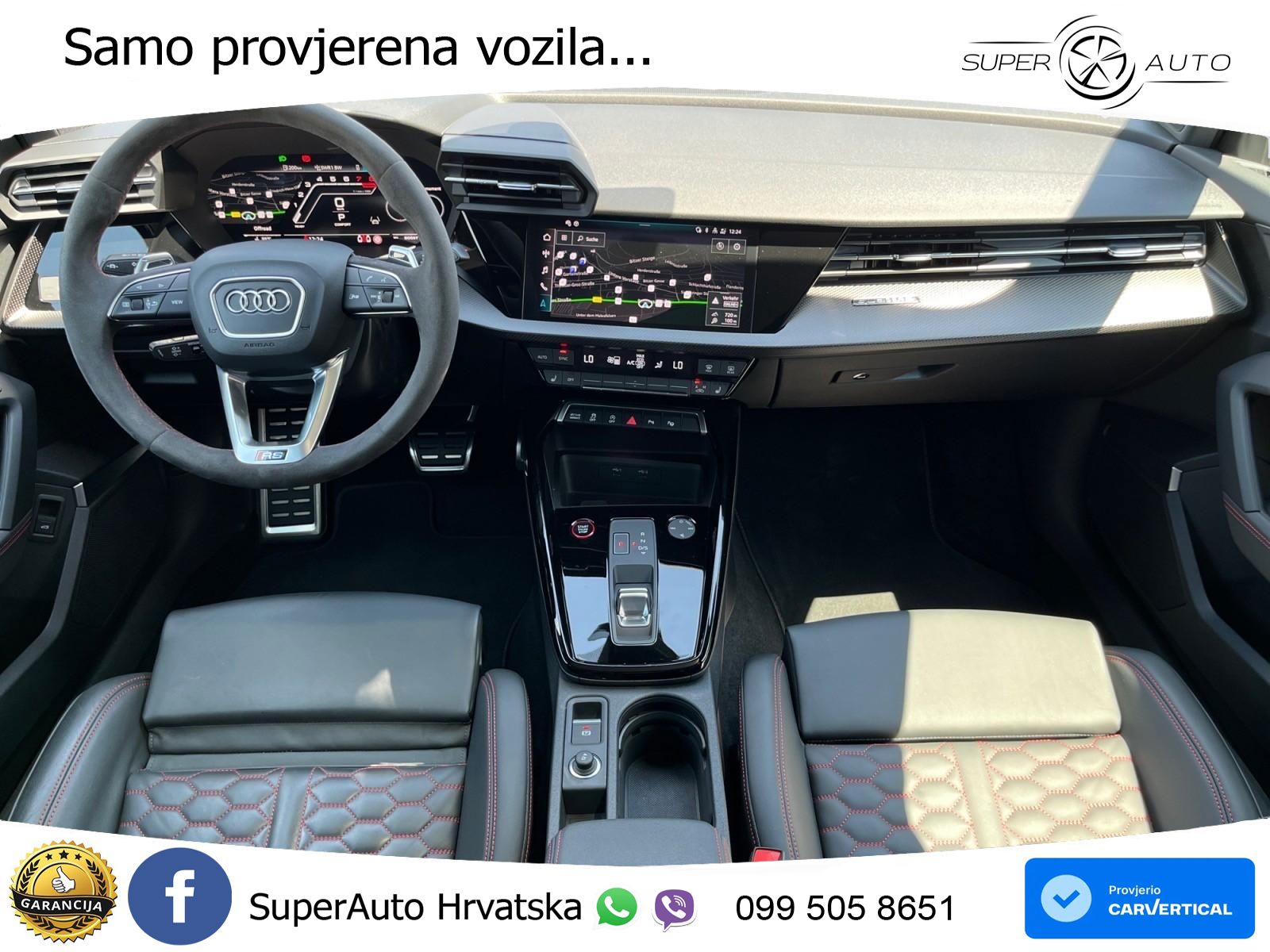 Audi RS3 Sedan 2.5 TFSI (400 KS) quattro S tronic LED+GR SJED+ACC