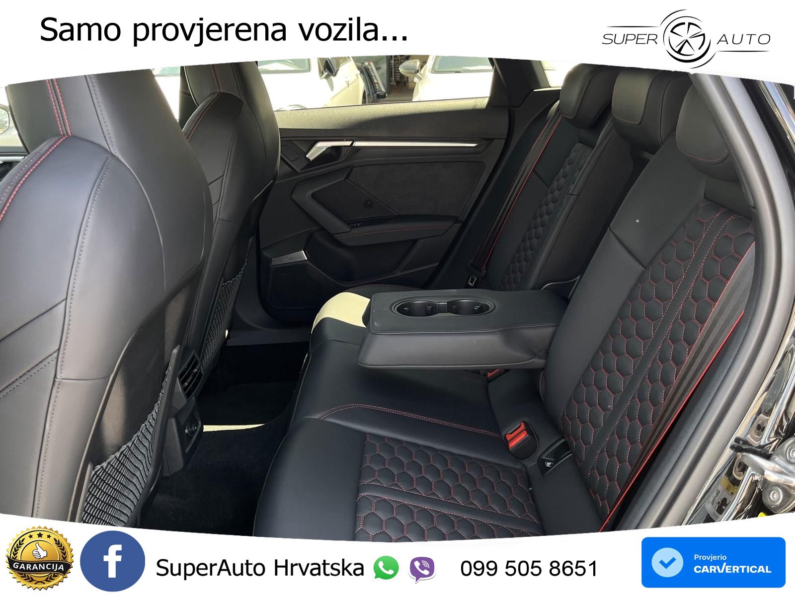 Audi RS3 Sedan 2.5 TFSI (400 KS) quattro S tronic LED+GR SJED+ACC