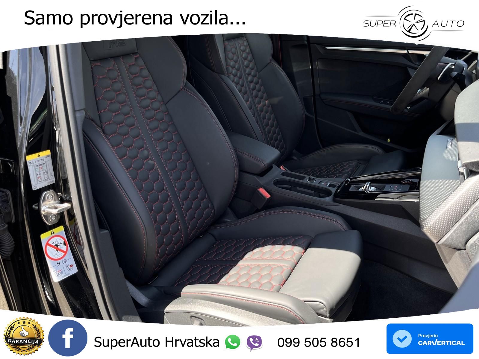 Audi RS3 Sedan 2.5 TFSI (400 KS) quattro S tronic LED+GR SJED+ACC