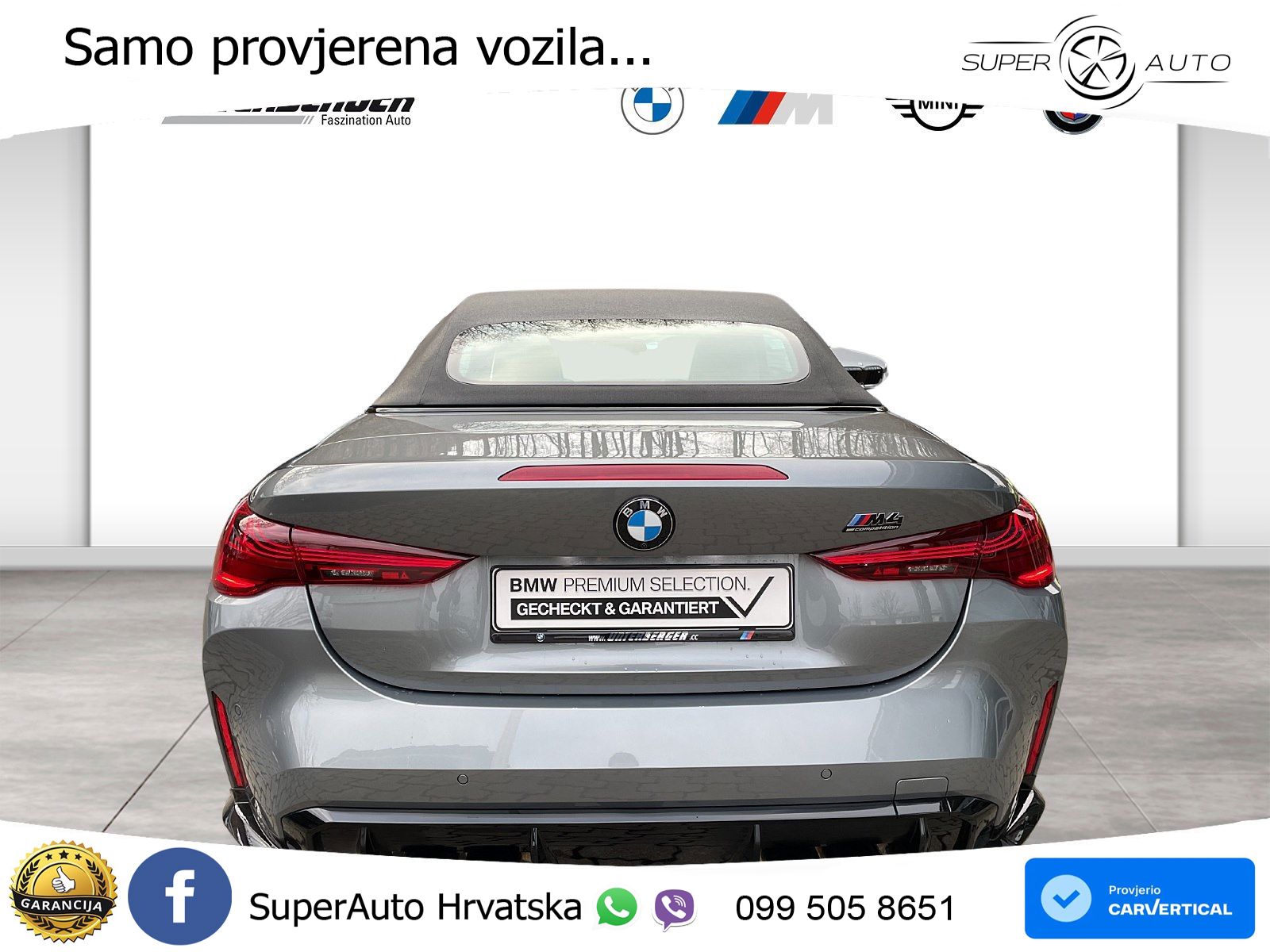 BMW M4 Convertible Competition 3.0 (530 KS) xDrive Steptronic