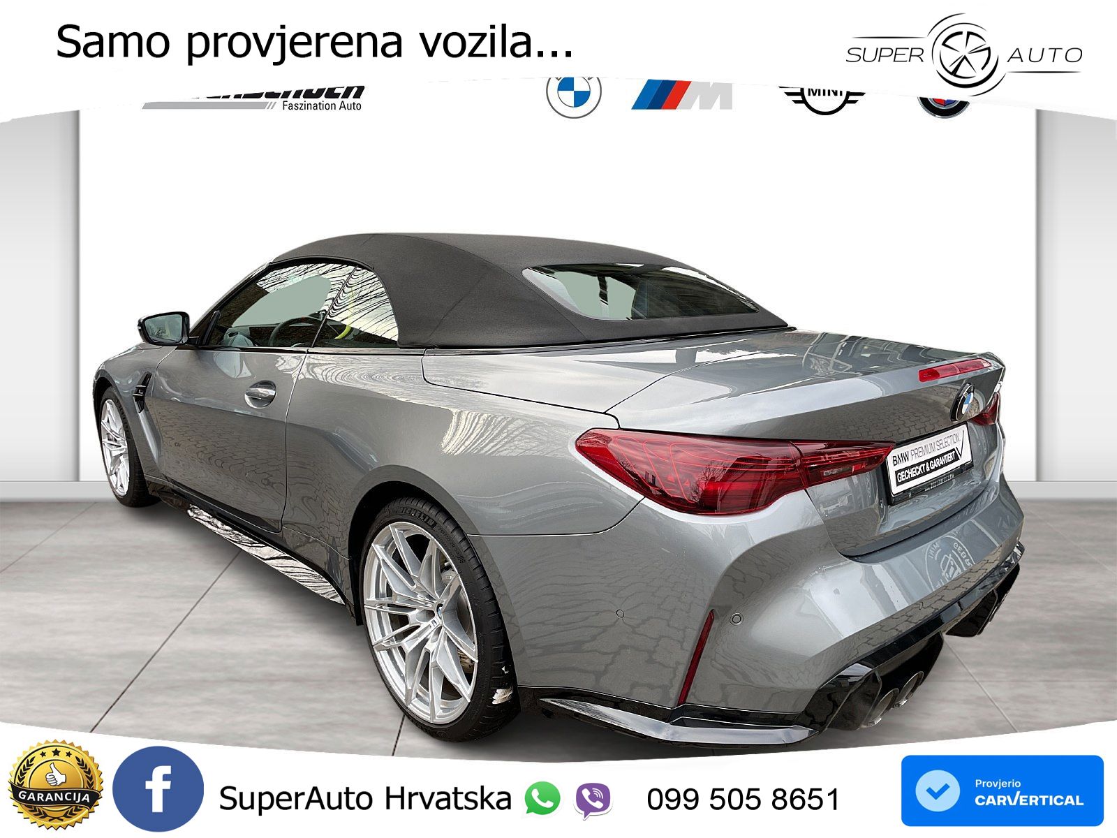 BMW M4 Convertible Competition 3.0 (530 KS) xDrive Steptronic
