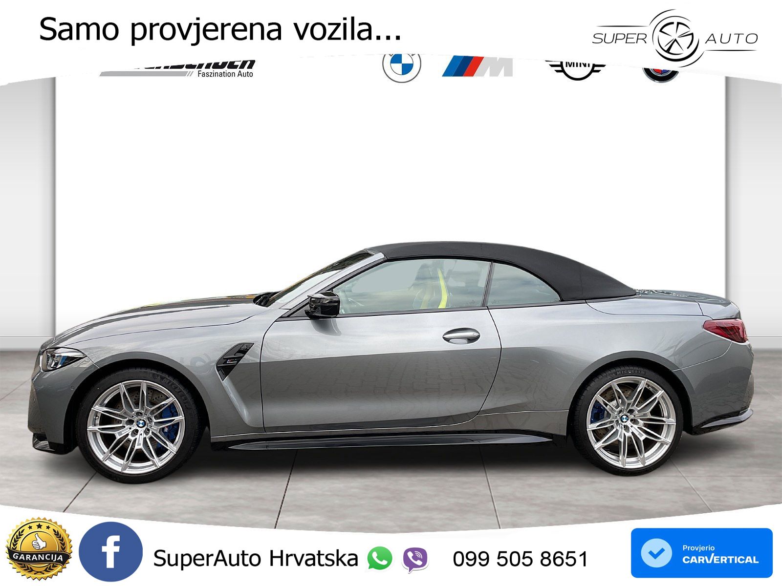 BMW M4 Convertible Competition 3.0 (530 KS) xDrive Steptronic
