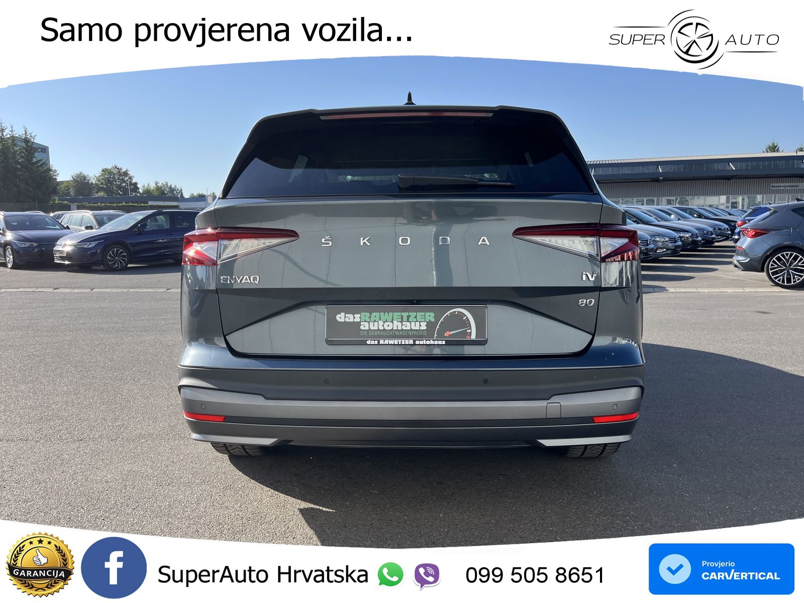 Škoda Enyaq iV 80 82 kWh (204 KS) LED+GR SJED+ACC