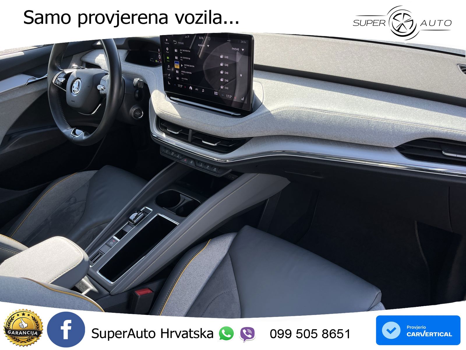 Škoda Enyaq iV 80 82 kWh (204 KS) LED+GR SJED+ACC
