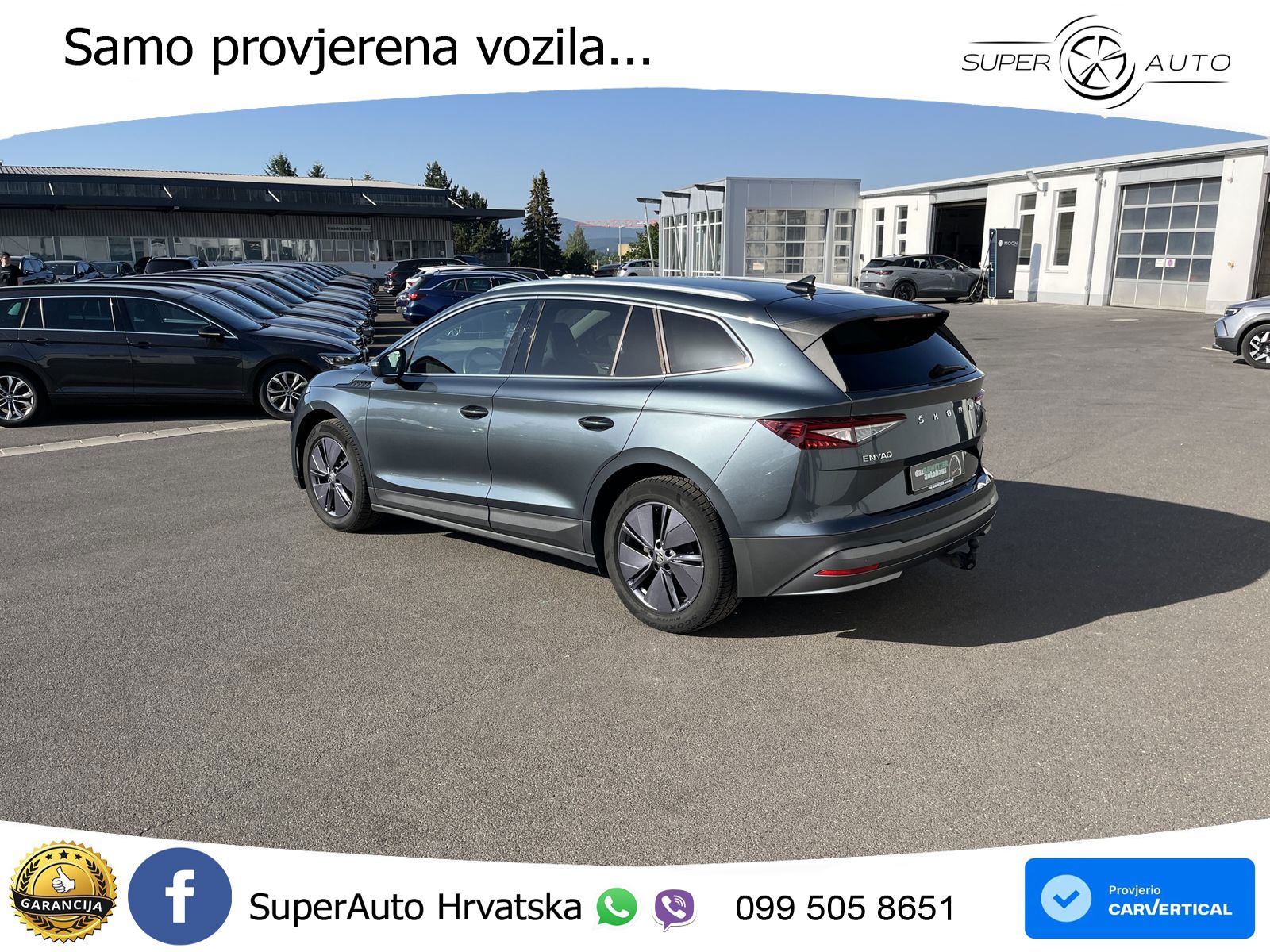 Škoda Enyaq iV 80 82 kWh (204 KS) LED+GR SJED+ACC