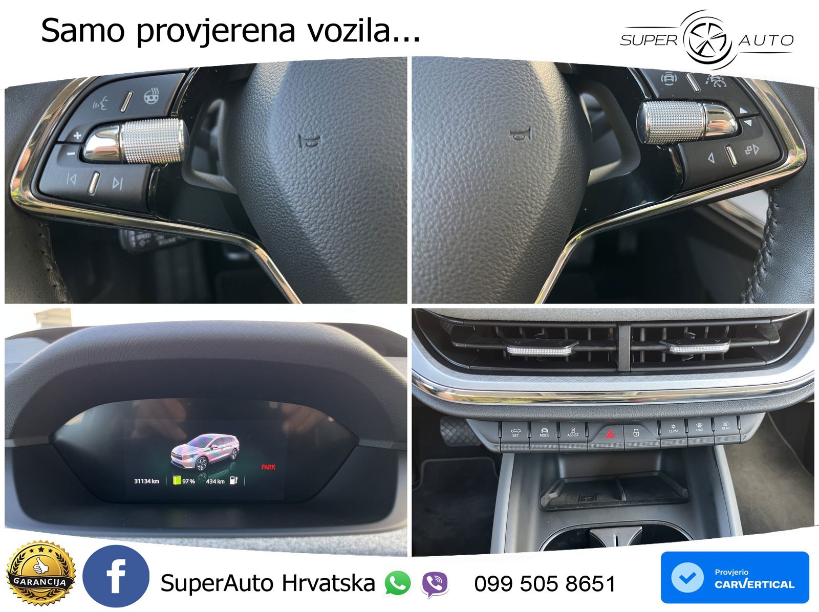 Škoda Enyaq iV 80 82 kWh (204 KS) LED+GR SJED+ACC