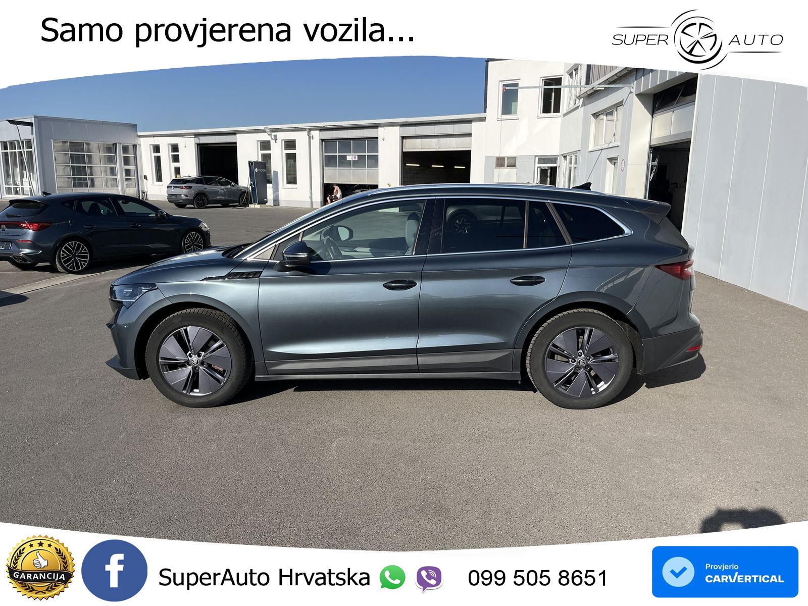Škoda Enyaq iV 80 82 kWh (204 KS) LED+GR SJED+ACC