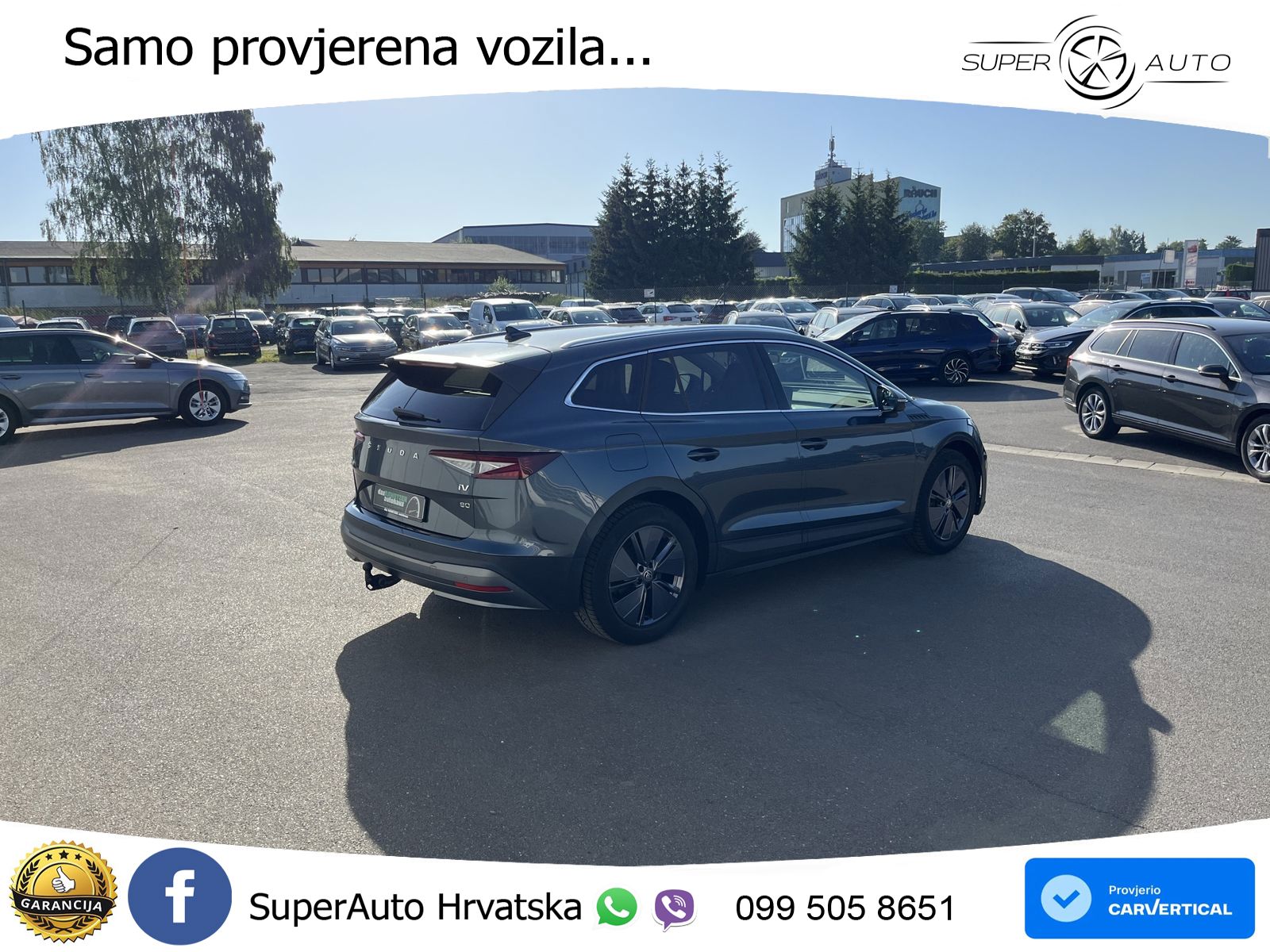 Škoda Enyaq iV 80 82 kWh (204 KS) LED+GR SJED+ACC