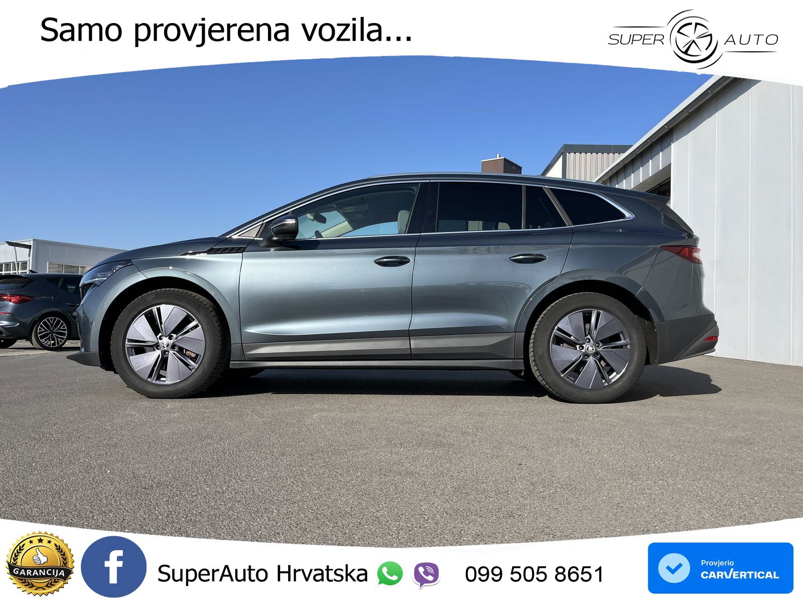 Škoda Enyaq iV 80 82 kWh (204 KS) LED+GR SJED+ACC
