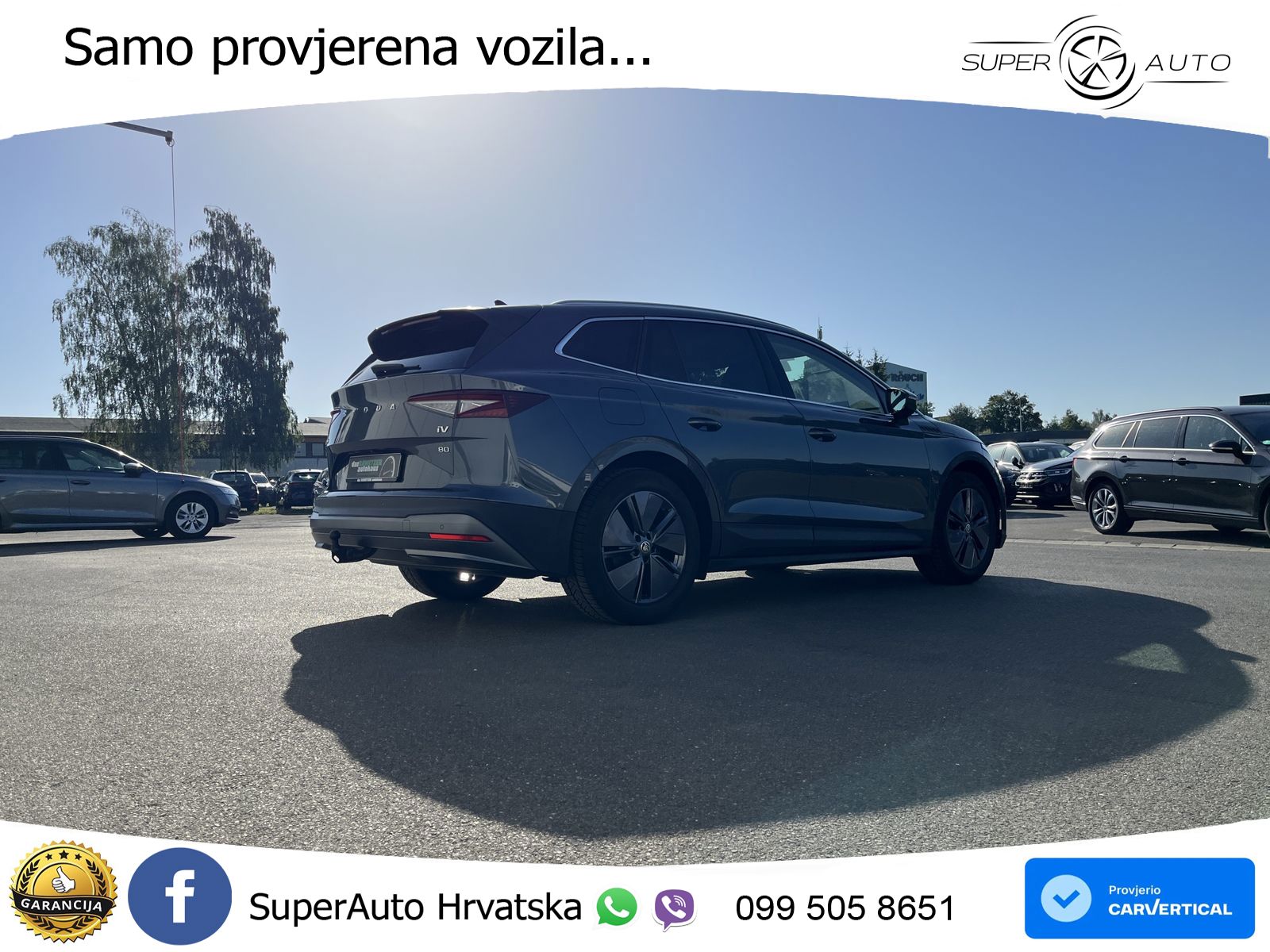 Škoda Enyaq iV 80 82 kWh (204 KS) LED+GR SJED+ACC