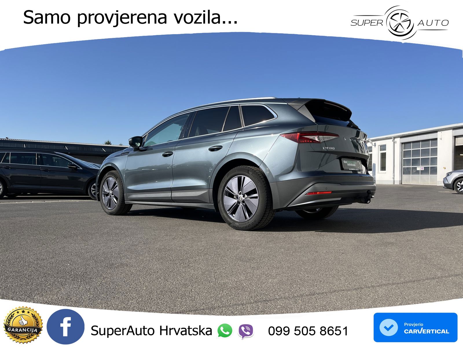 Škoda Enyaq iV 80 82 kWh (204 KS) LED+GR SJED+ACC